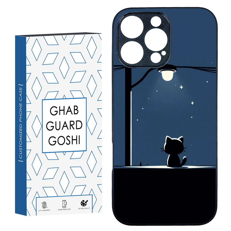 کاور قاب گارد گوشی طرح گربه کد TPU-189 مناسب برای گوشی موبایل اپل Iphone 16 Pro Max