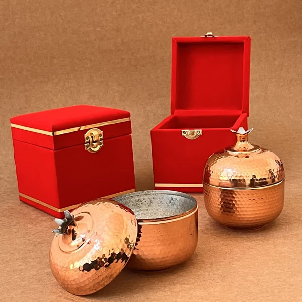 عکس شماره 7 : قندان مسی مدل سازمانی کد hs26.2