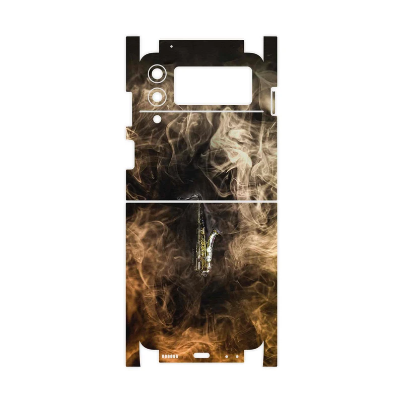 برچسب پوششی ماهوت مدل Saxophone-FullSkin مناسب برای گوشی موبایل سامسونگ Galaxy Z Flip3 5G