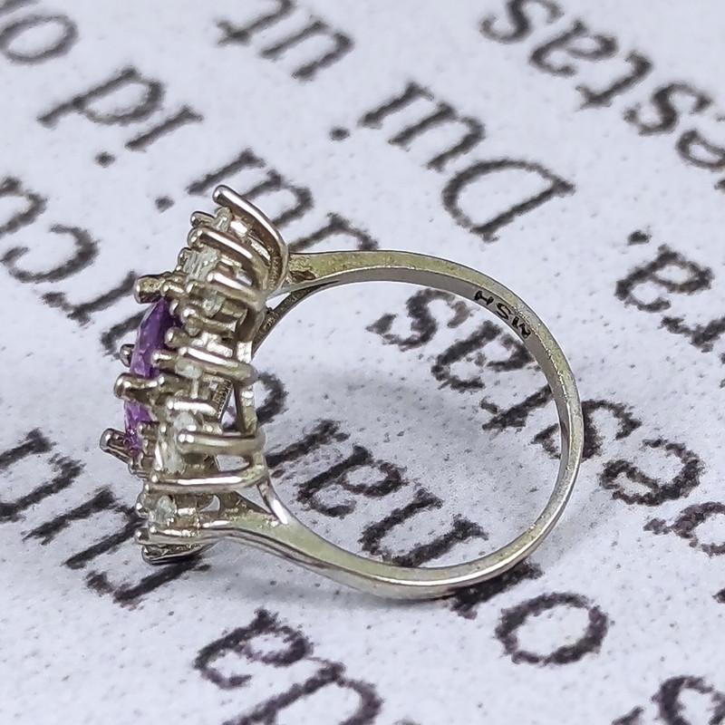 انگشتر نقره زنانه سلین کالا مدل آماتیس کد Mps-10