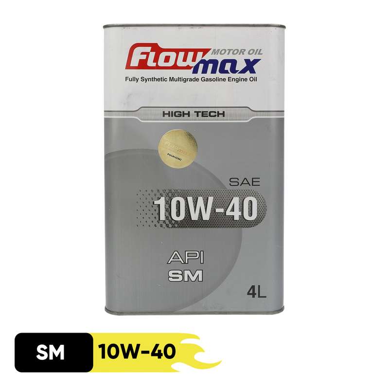 روغن موتور خودرو فلومکس مدل HIGH TECH 10W40 حجم 4 لیتر
