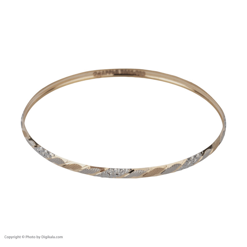 النگو طلا 18 عیار زنانه مدل AL42-W-2