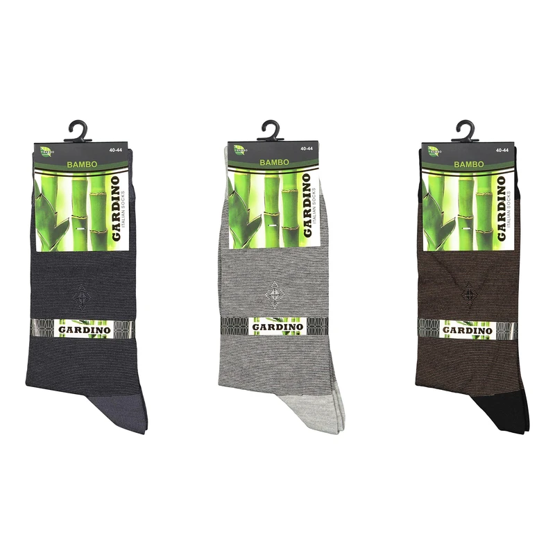 جوراب ساق بلند مردانه گاردینو مدل G10 بسته 3 عددی