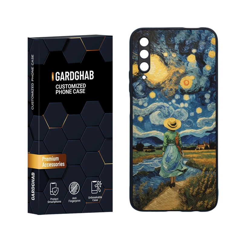 کاور گارد قاب مدل هنری مناسب برای گوشی موبایل هوآوی Y9S