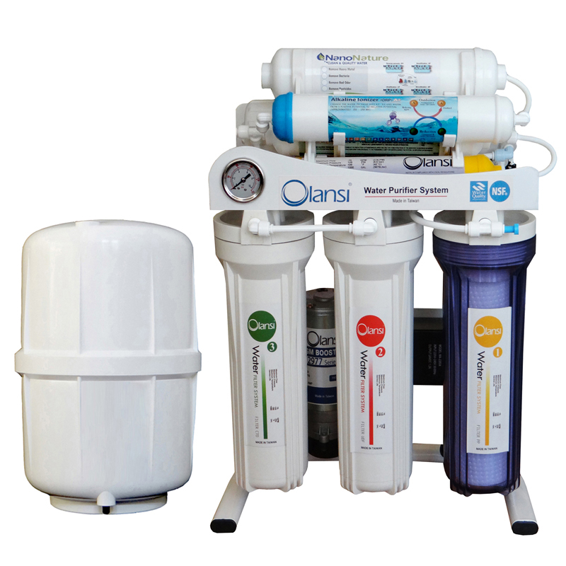 دستگاه تصفیه کننده آب اولانسی مدل REVERSE OSMOSIS - AT8300 به همراه فیلتر مجموعه 3 عددی