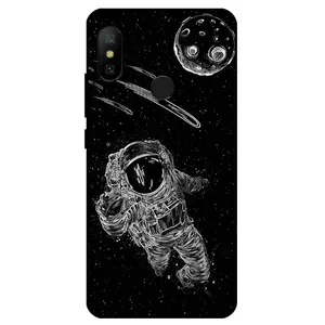 Megafone Astronaut 1368 Cover For Xiaomi Redmi Note 6 Pro