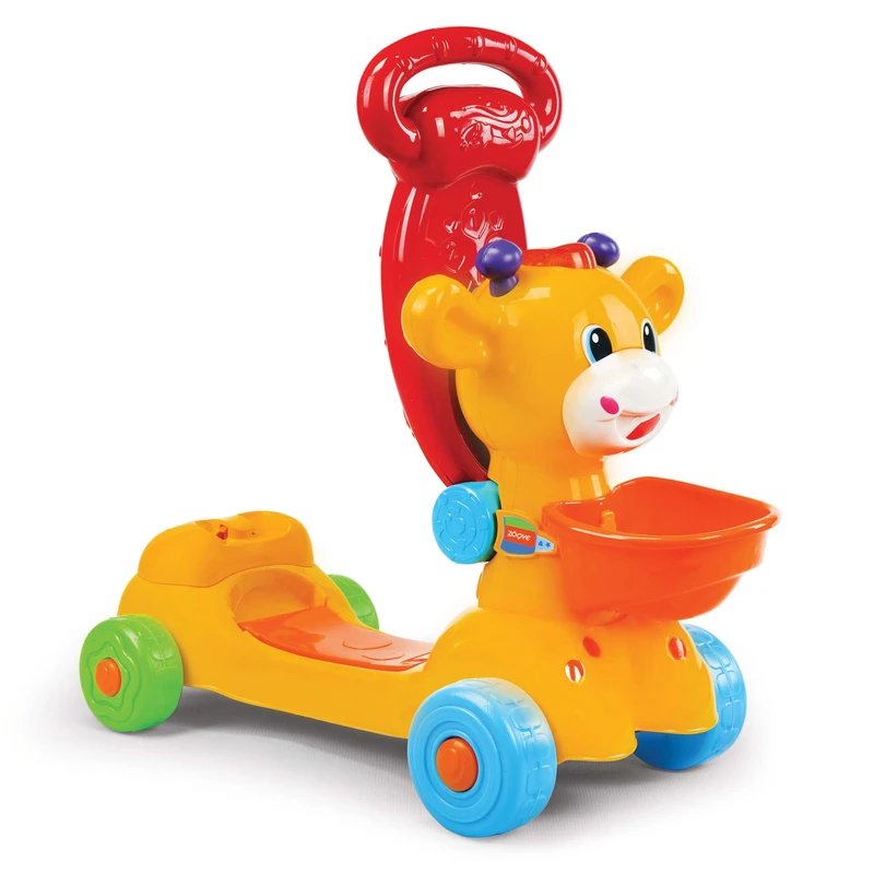 عکس شماره 3 : واکر کودک بی بی ماک مدل سه کاره طرح زرافه