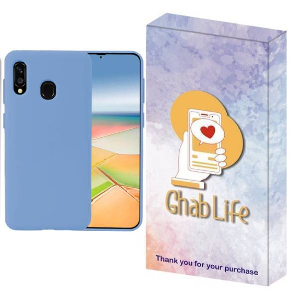 کاور قاب لایف مدل سیلیکونی پاک کنی مناسب برای گوشی موبایل سامسونگ Galaxy A20/A30