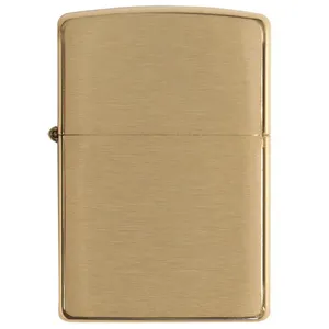 Zippo Brushed Brass 204B Lighter