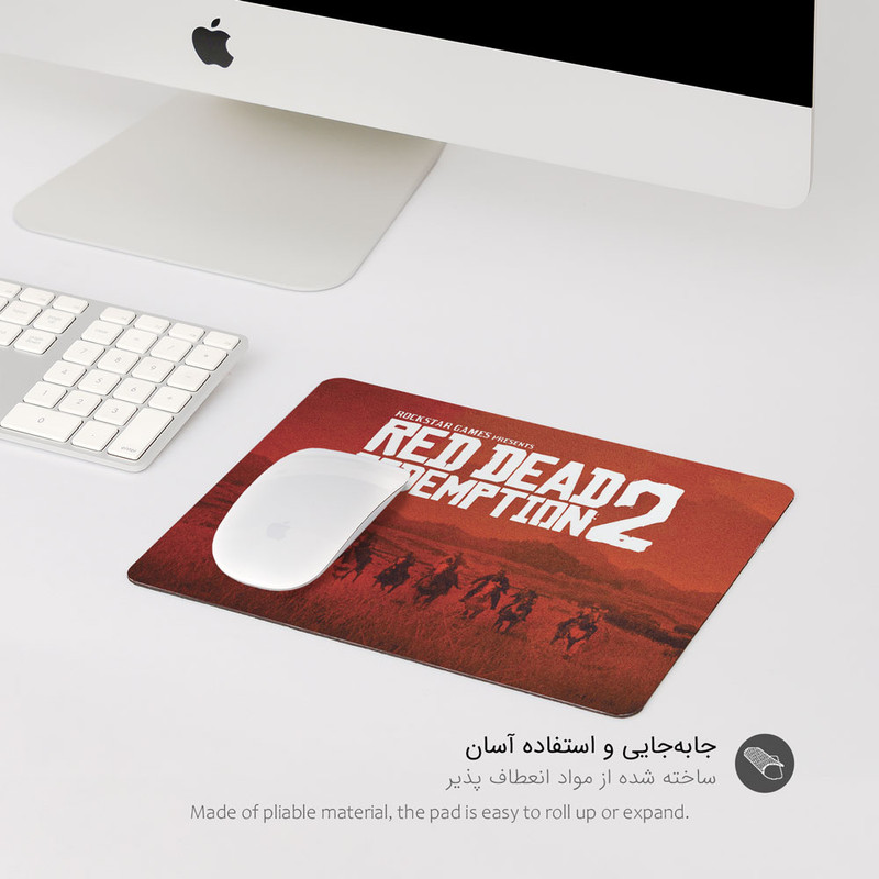 ماوس پد پیکسل میکسل مدل DEAD REDEMPTION 2 کد GARD14 1