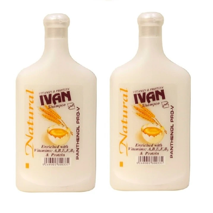 شامپو مو  ایوان مدل پروتئینه و ویتامینه حجم 250 میلی لیتر مجموعه 2 عددی