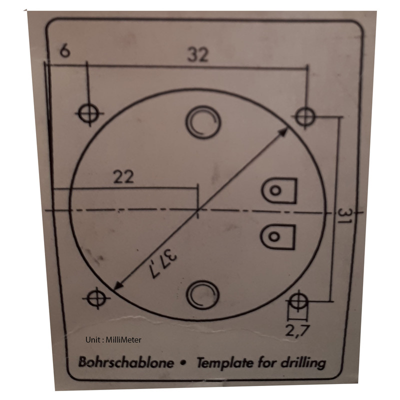 آمپر متر عقربه ایی موناکر مدل KL-1.5