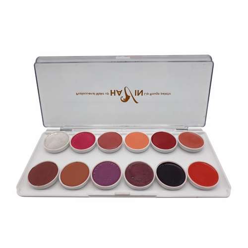 پالت رژ لب جامد هاوین شماره 001