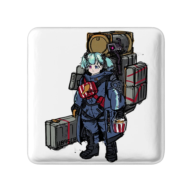 مگنت خندالو طرح بازی دث استرندینگ (Death Stranding) مدل مربعی کد 35127