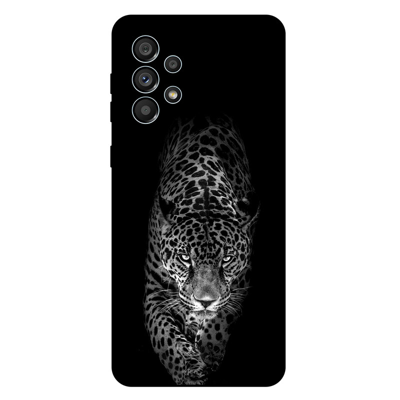 کاور مگافون طرح پلنگ مدل 1879 مناسب برای گوشی موبایل سامسونگ Galaxy A23 4G / 5G    