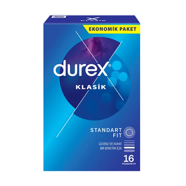 کاندوم دورکس مدل کلاسیک بسته 16 عددی