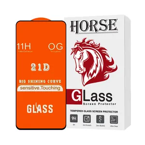 Horse FULLHO Screen Protector For Samsung Galaxy A11 / M11 / Redmi Note 9 / Redmi Note 9T