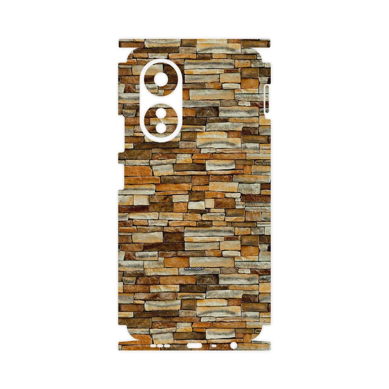 برچسب پوششی ماهوت مدل brickwall-FullSkin مناسب برای گوشی موبایل اپو A58 4G