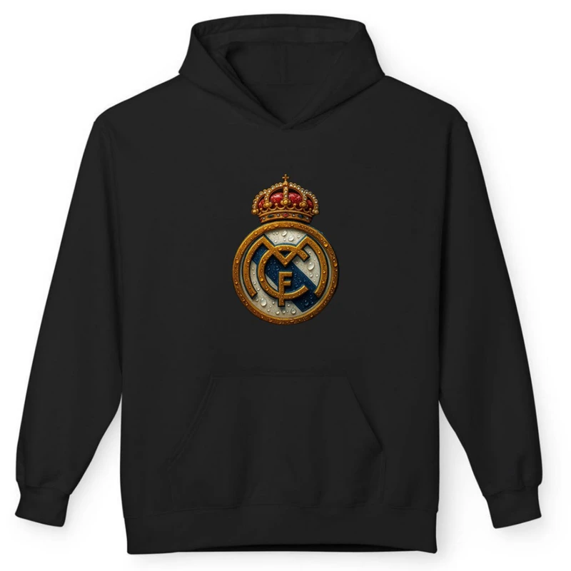 هودی مردانه پاد آفرین مدل فوتبالی رئال مادرید کد 1279