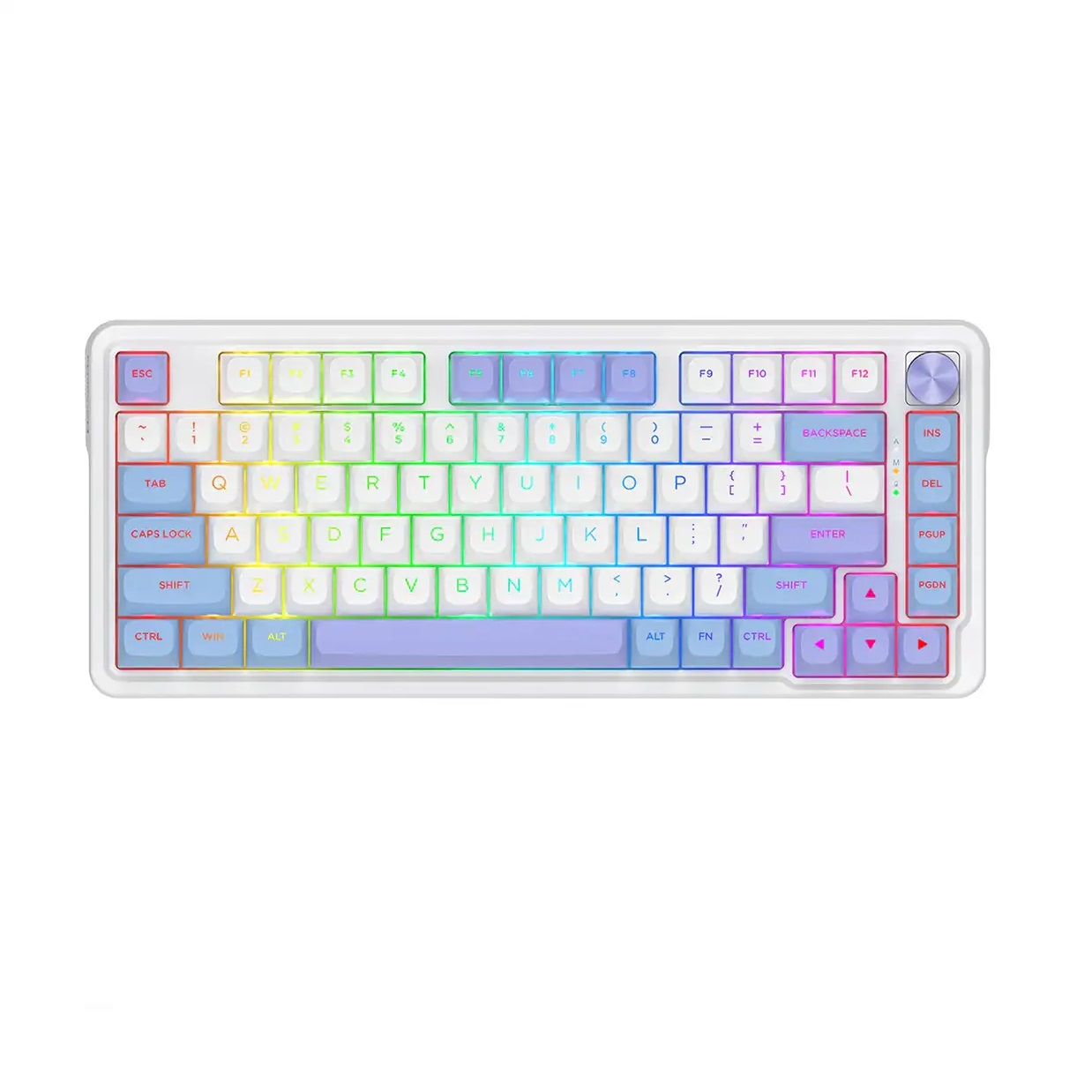 کیبورد مخصوص بازی ردراگون مدل UCAL MAX K673 WBP