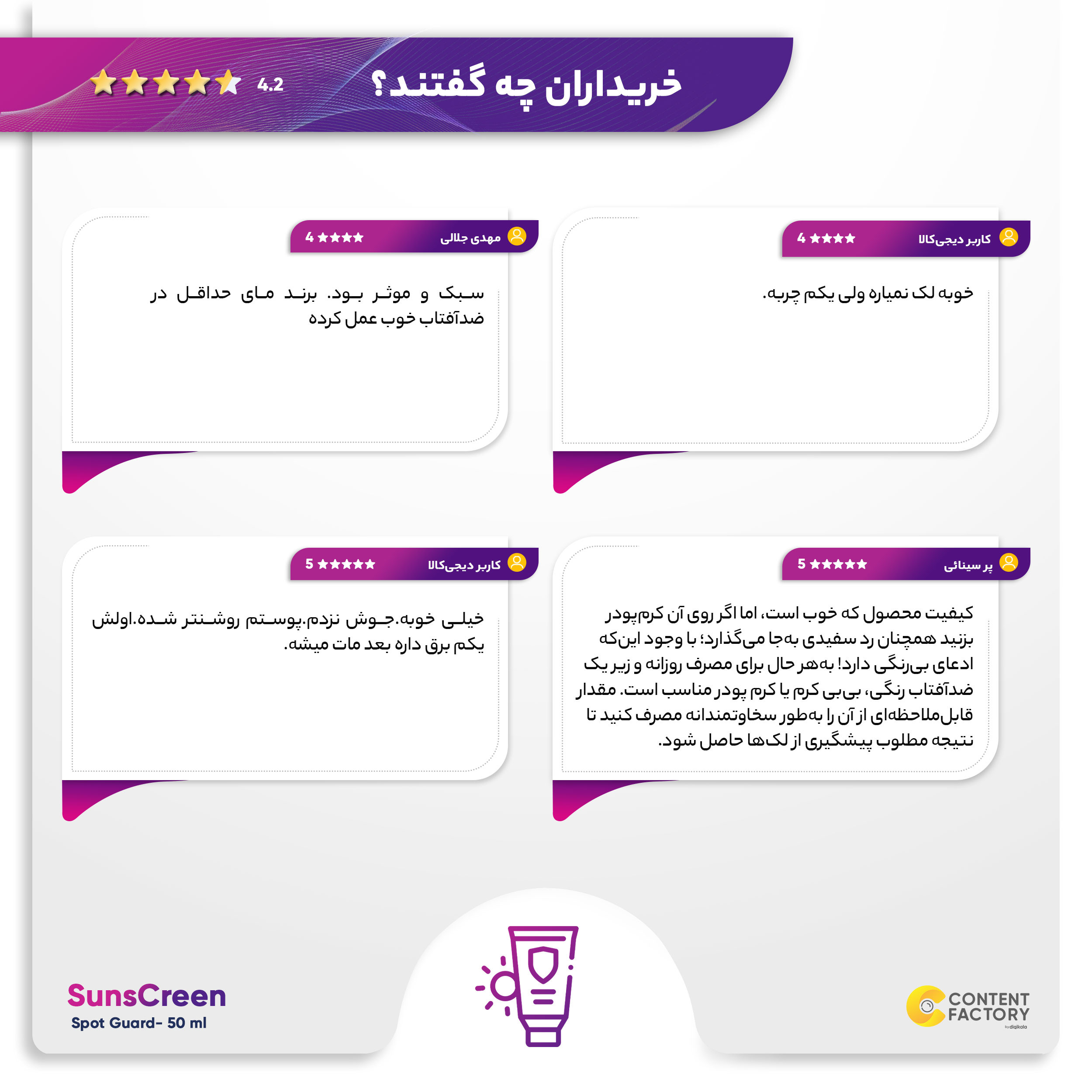 کرم ضد آفتاب بی رنگ مای SPF50 مدل Spot Guard مناسب پوست های خشک حجم 50 میلی لیتر کرم ضد آفتاب بی رنگ مای SPF50 مدل Spot Guard مناسب پوست های خشک حجم 50 میلی لیتر