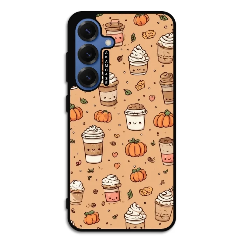 کاور آکام مدل AMC-WSGS25-PUMPKIN-8 مناسب برای گوشی موبایل سامسونگ Galaxy S25