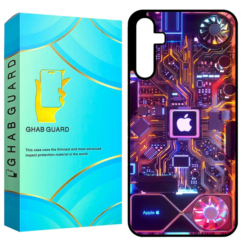 کاور قاب گارد طرح تکنولوژی مدل GCHPA35 مناسب برای گوشی موبایل سامسونگ Galaxy A35 5G