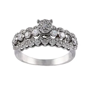 انگشتر نقره زنانه جواهری سون مدل 2083