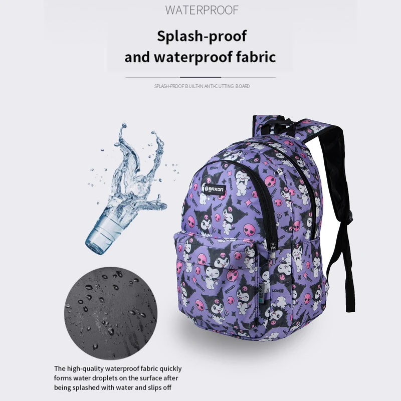 عکس شماره 10 : کوله پشتی مدرسه بگسون فورس مدل ctm-2900 طرح کورومی به همراه جامدادی