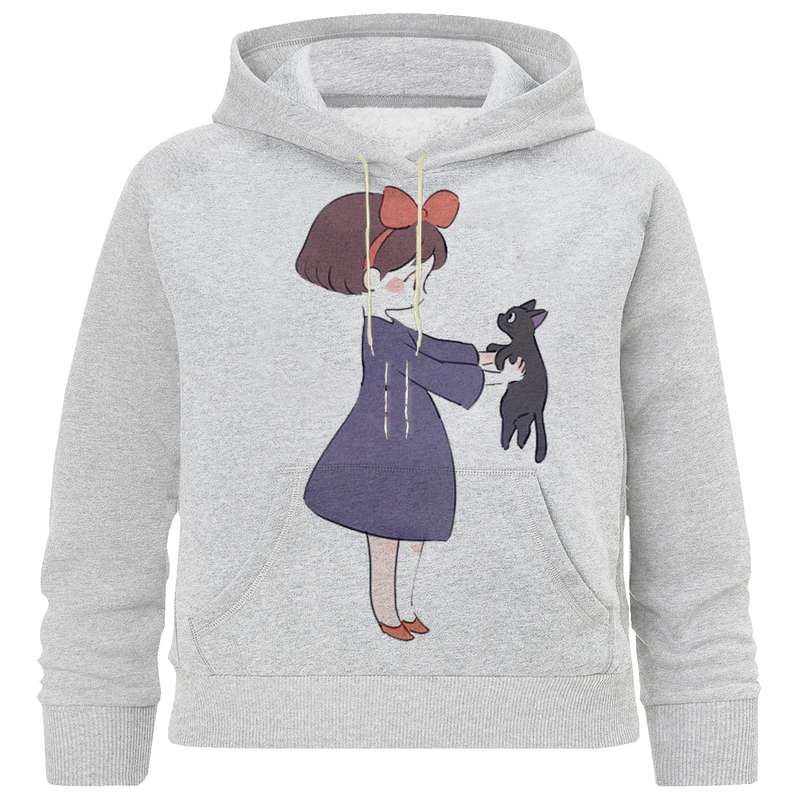 هودی دخترانه مدل M 337 گربه