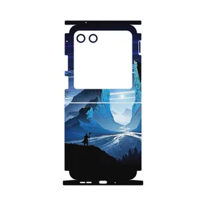 MAHOOT Blue Mountains Digital Art-FullSkin Cover Sticker for Motorola Razr 40 Ultra