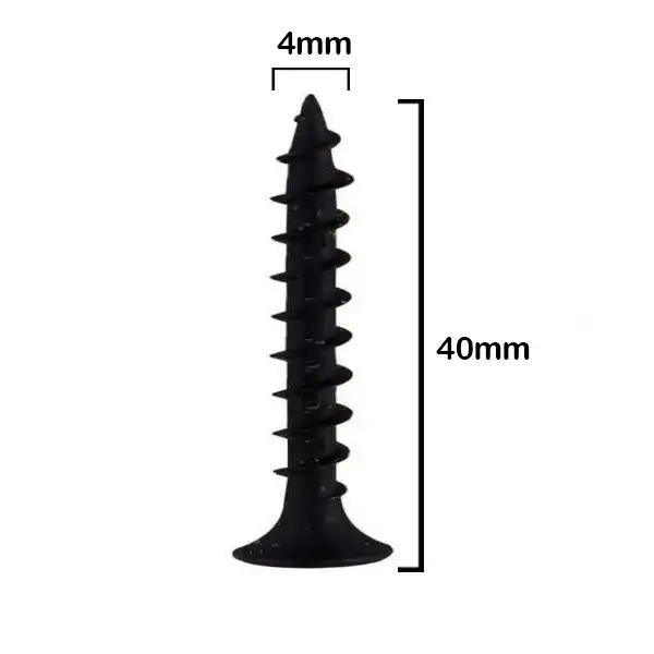 پیچ ام دی اف MDF مدل iBALL 4x40 بسته 50 عددی