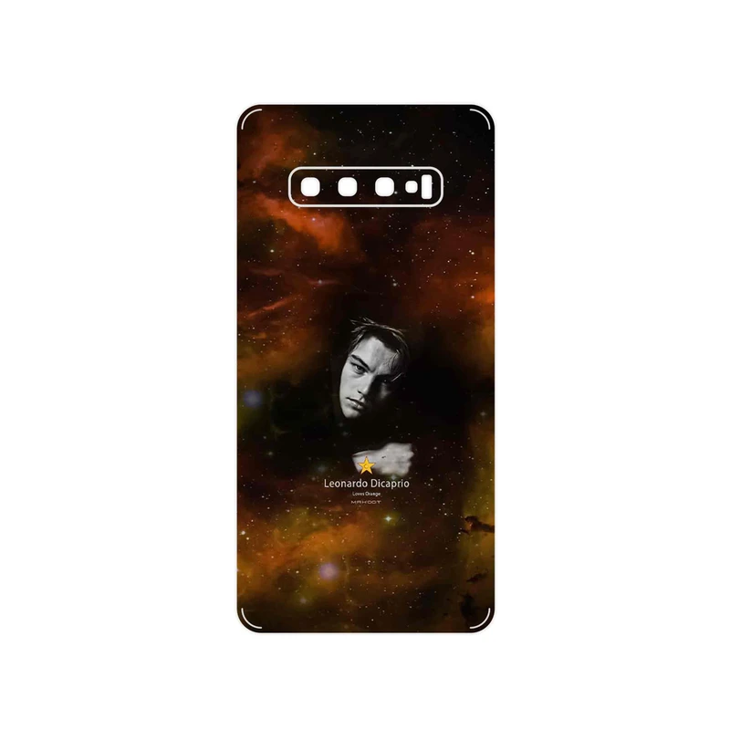 برچسب پوششی ماهوت مدل Leonardo Dicaprio مناسب برای گوشی موبایل سامسونگ Galaxy S10 Plus