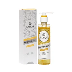 ژل شستشو روشن کننده و ضدلک ایلابرت مدل ویتامین سی مناسب انواع پوست حجم 210 میلی لیتر