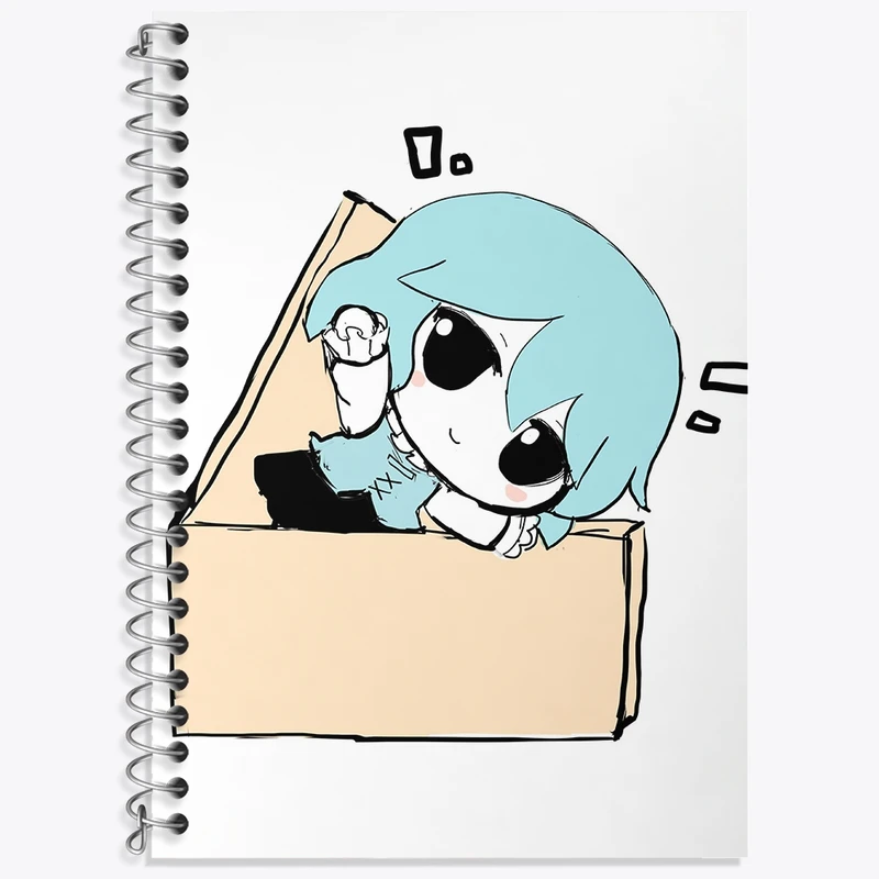 دفتر لغت 50 برگ خندالو طرح بازی توهو (Touhou) کد 35735