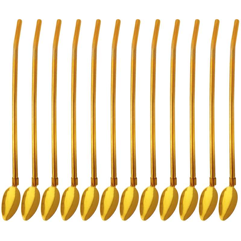 قاشق شربت خوری مدل ترلان کد T120 بسته 12 عددی