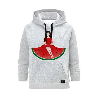 هودی زنانه مدل یلدا کد M80 رنگ طوسی