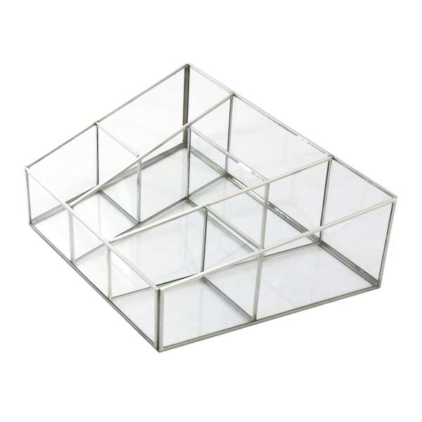 استند لوازم آرایشی شیشه ای کد 5046