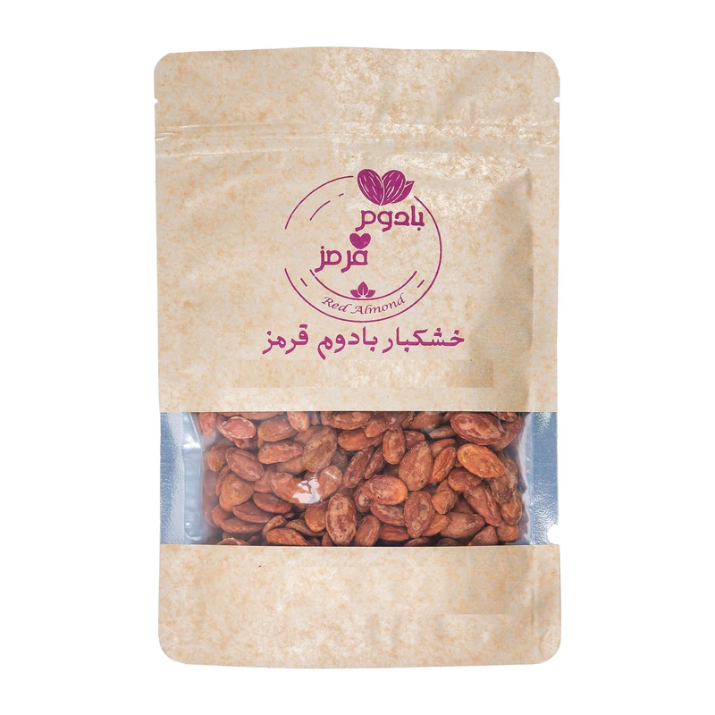 تخمه جابونی بادوم قرمز نمکدون - 1 کیلوگرم