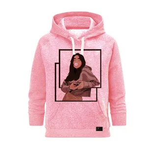 هودی زنانه مدل GIRL کد J23 رنگ صورتی