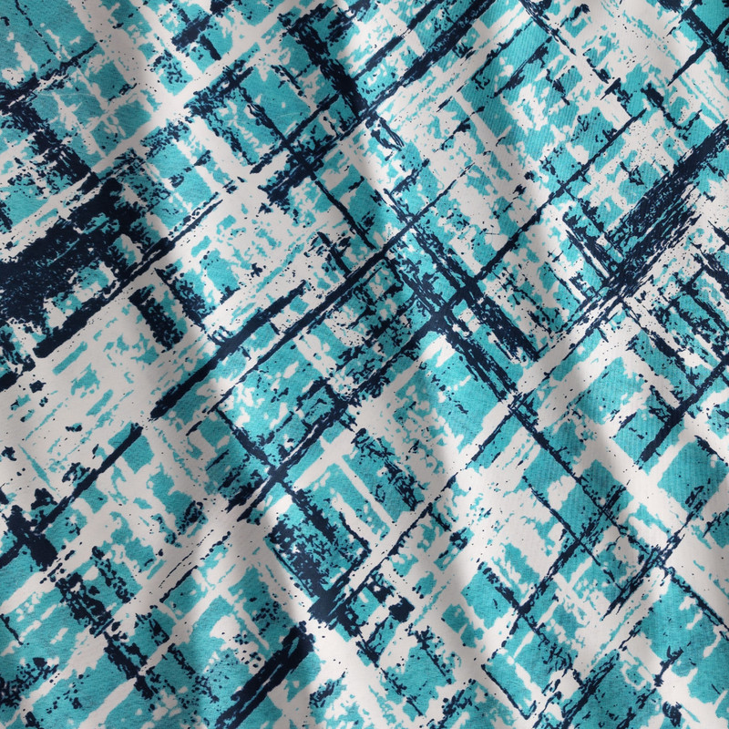 ملحفه مدل کشدار خط خطی دو نفره سایز 180×200 سانتیمتر