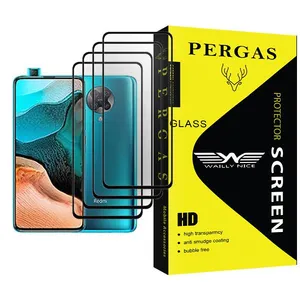 Waily Nice Pergas Glass MIX004 Screen Protector For Xiaomi Redmi K30 Pro Pack Of 4