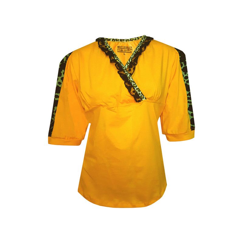 بلوز آستین کوتاه زنانه مدل 002