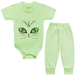 ست بادی و شلوار نوزادی کارانس مدل BSTG-3073