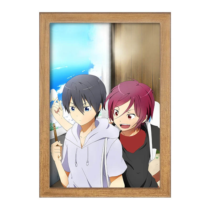 تابلو خندالو مدل رین و هاراکو انیمه فری تیل Fairy Tail  کد 15611