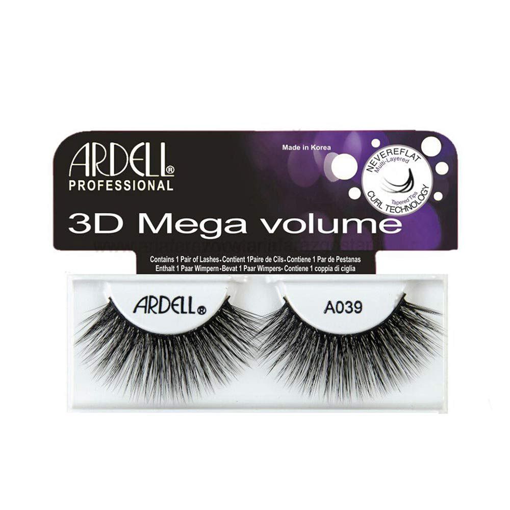 مژه مصنوعی آردل مدل 3D Mega شماره A039 -  - 2