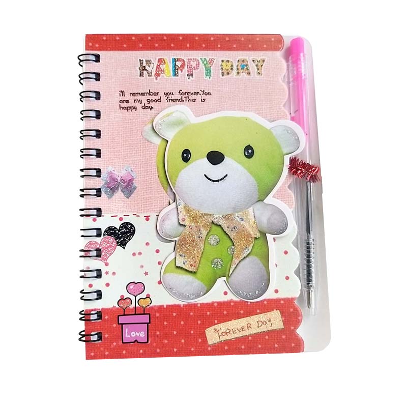دفتر یادداشت طرح بچه خرس کد 630 به همراه خودکار