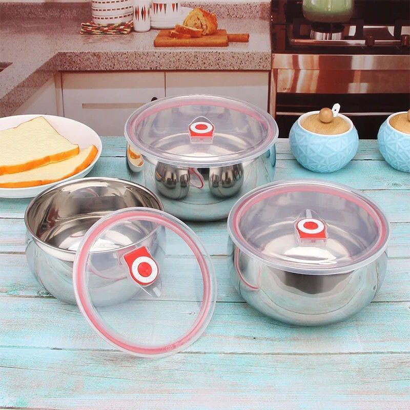 ظرف نگهدارنده مدل خمره ای 002 مجموعه 3 عددی