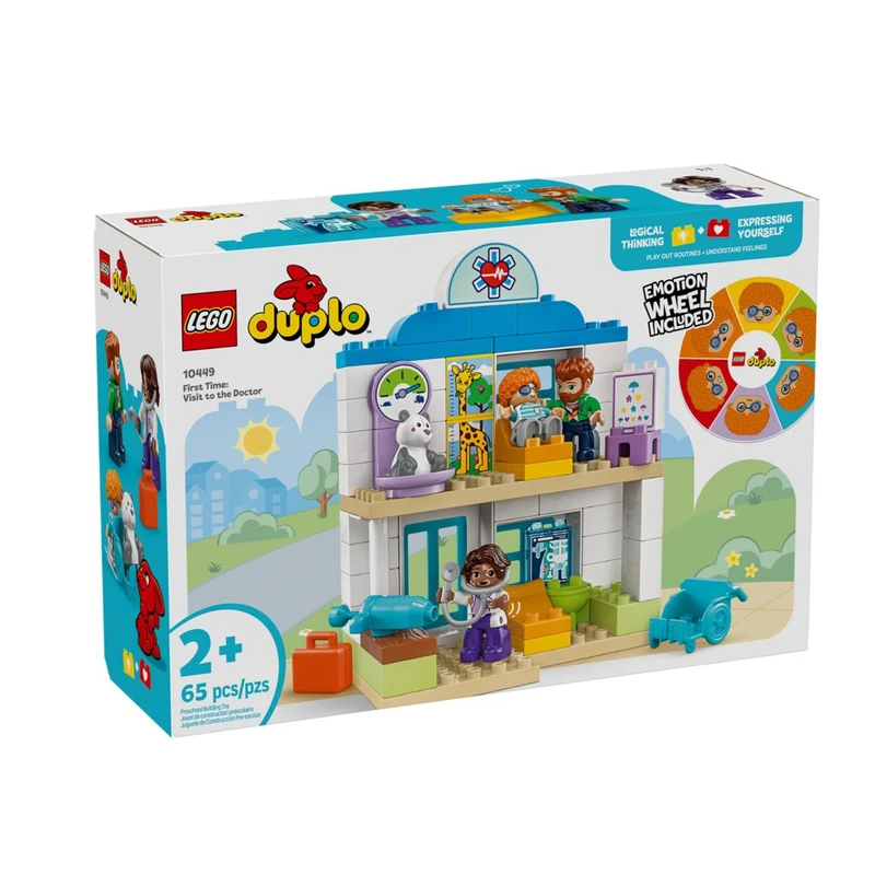 لگو 65 تکه سری Duplo مدل First Time: Visit with the Doctor کد 10449