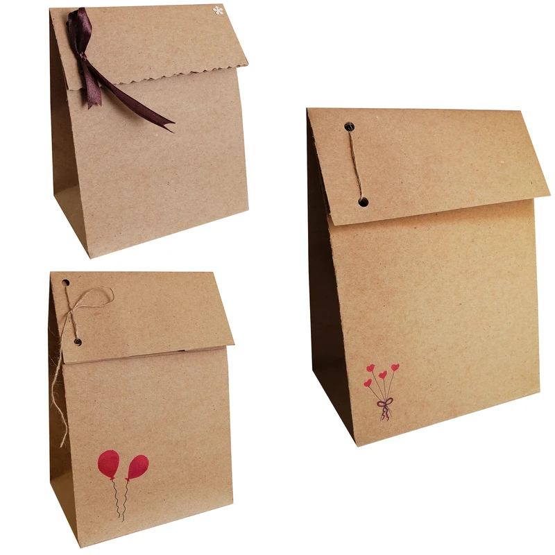 پاکت هدیه مدل تاشو A51 مجموعه 3 عددی